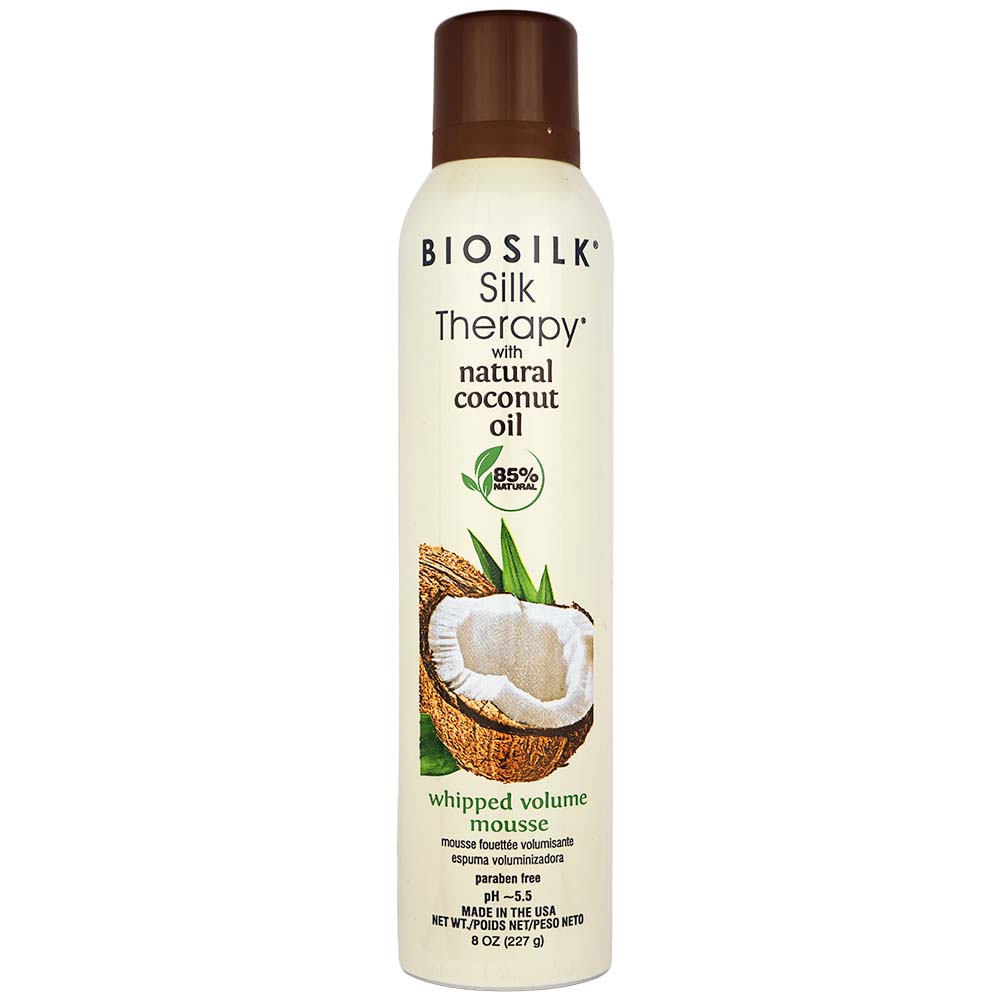 Silk Therapy With Natural Coconut Oil Whipped Volume Mousse