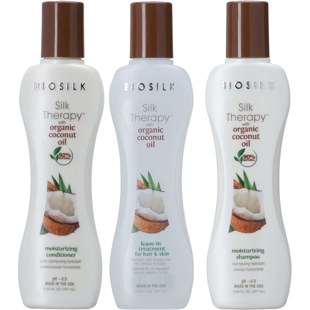 Silk Therapy With Organic Coconut Intense Moisture 3 Pc Kit - 3pcs
