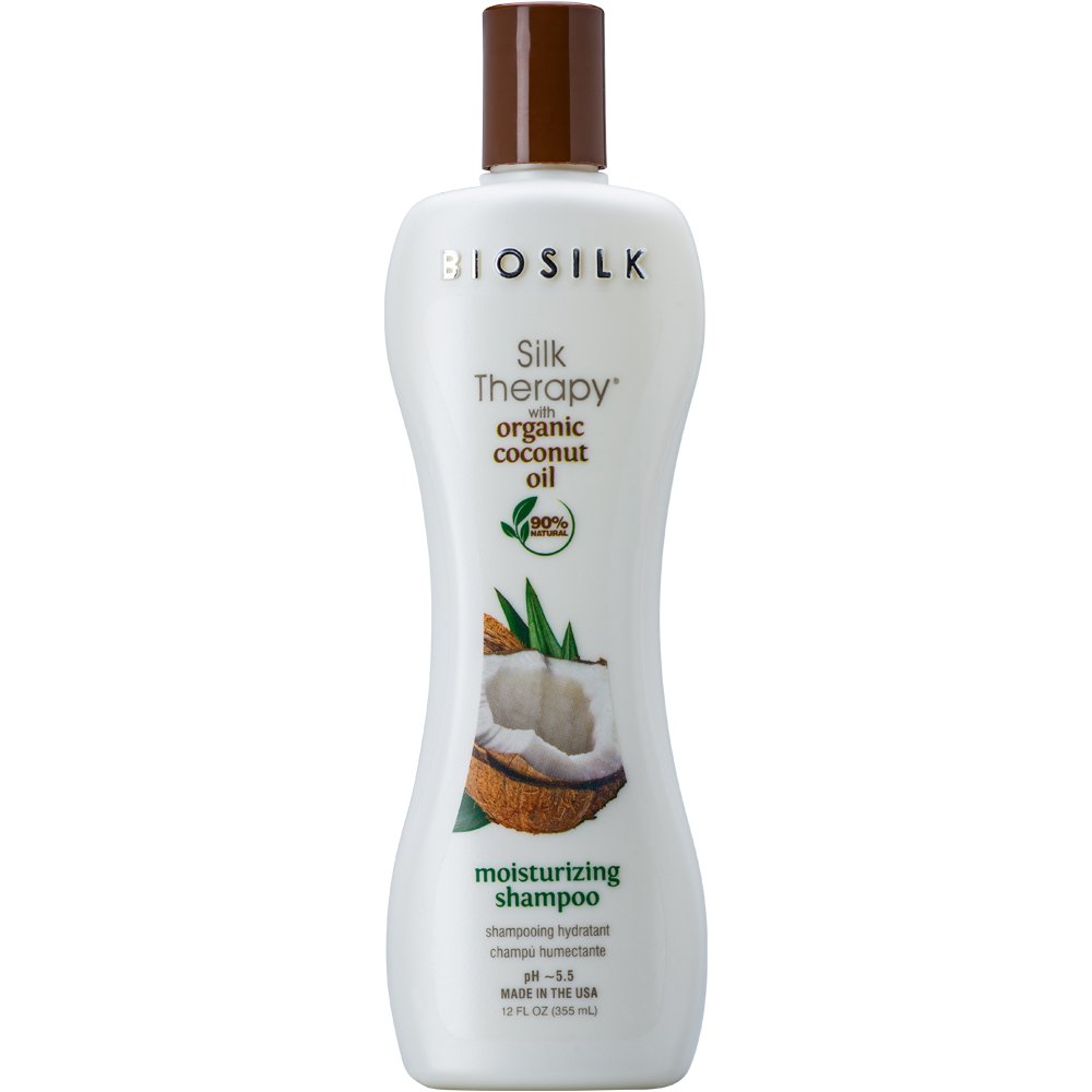 Silk Therapy With Organic Coconut Oil Moisturizing Shampoo - 12.0oz