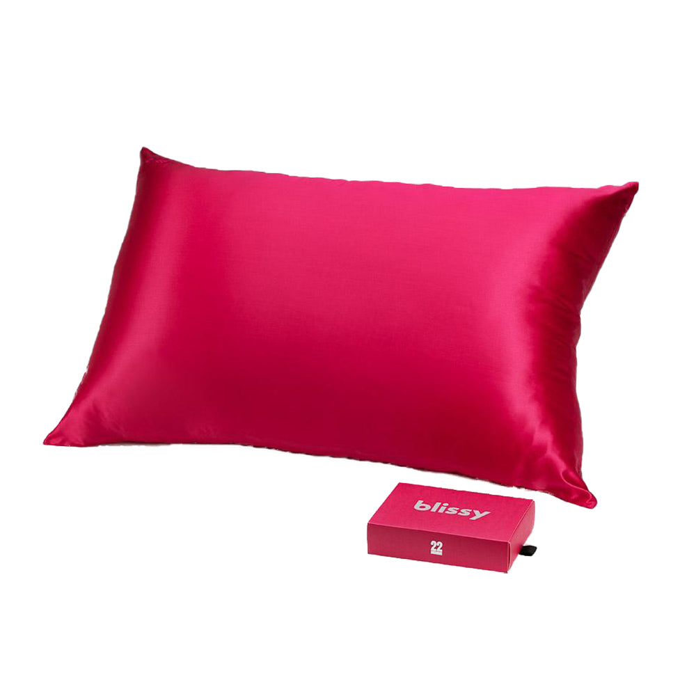 Silk Pillowcase - King - Hibiscus