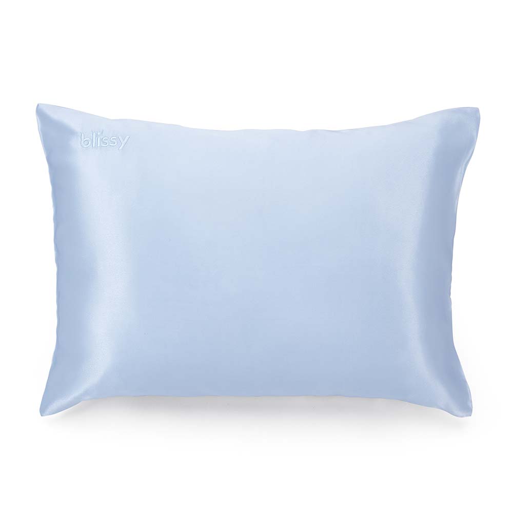 Silk Pillowcase - Standard - Baby Blue
