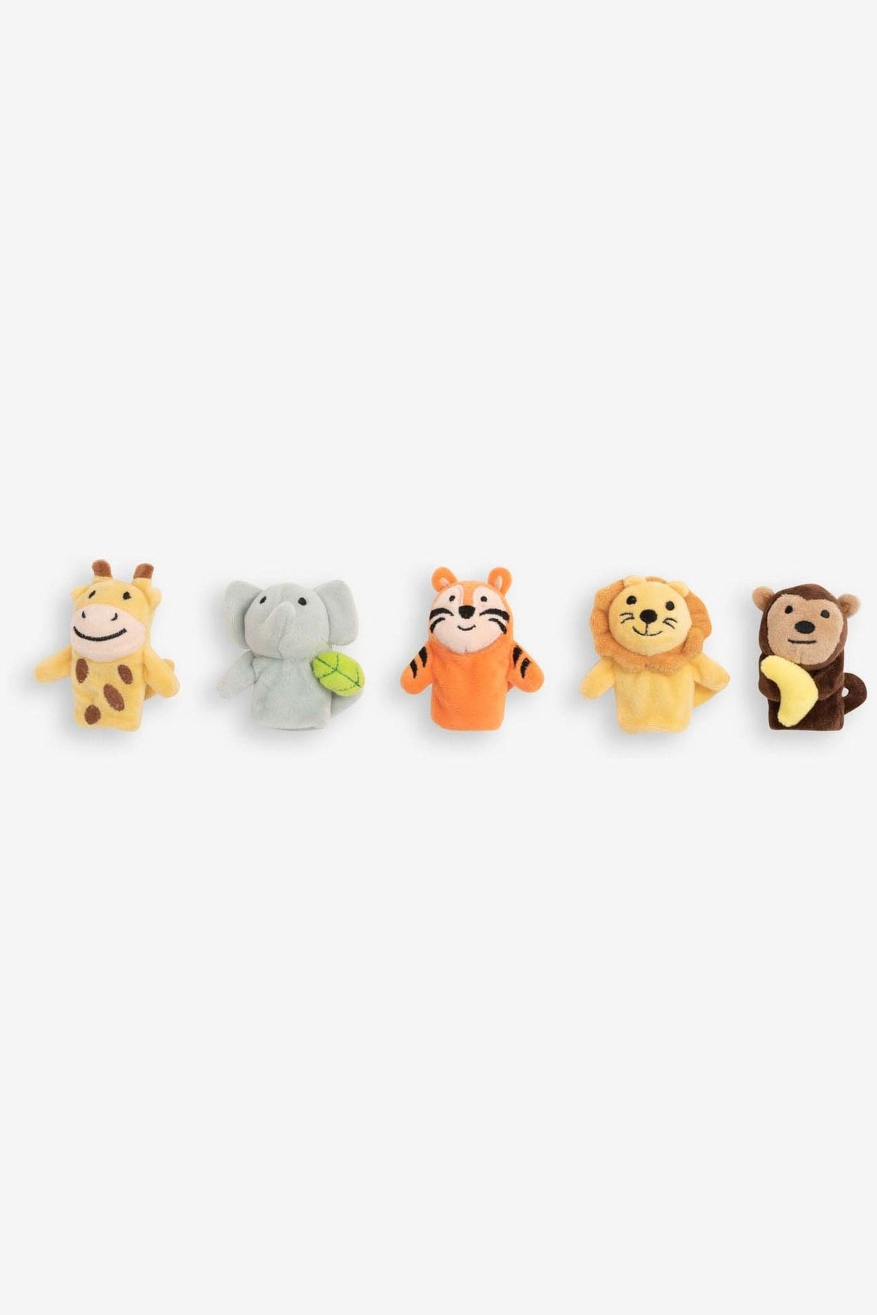 Jungle Animal Finger Puppets ONE Matron Inn