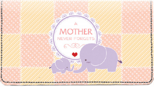 A Mother\'s Love Leather Checkbook Cover