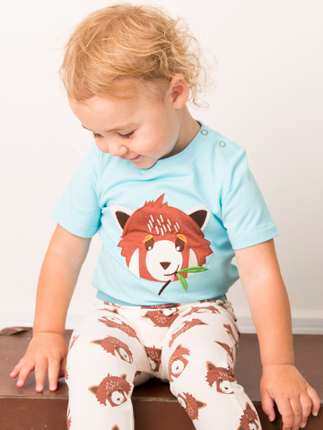 Blade & Rose Chip the Red Panda Tee 0-6 Months Summer Clothes For Babies & Toddlers