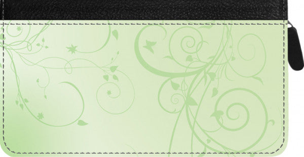 Vine Zippered Checkbook Cover