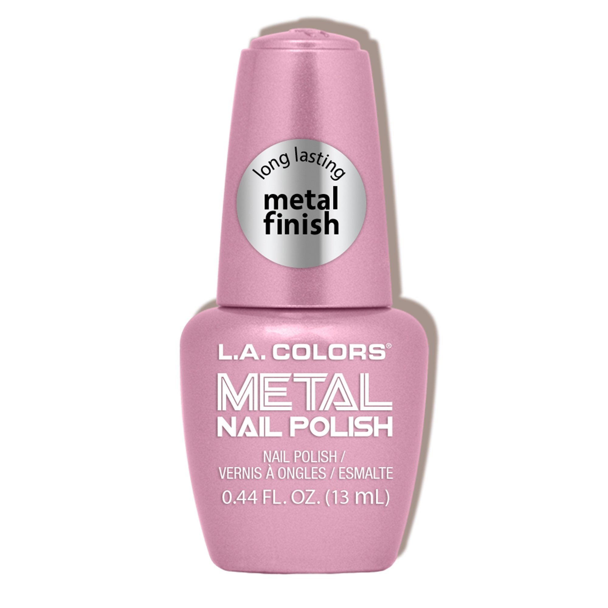 Metal Nail Polish - Crystal Pink