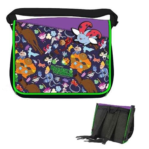 Bravest Warriors 16x13" Convertible Backpack Messenger Bag