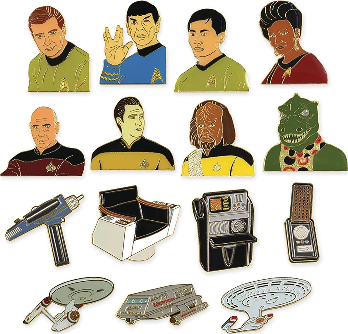 Star Trek Blind Packed Collectible Lapel Pin Random Case of 36