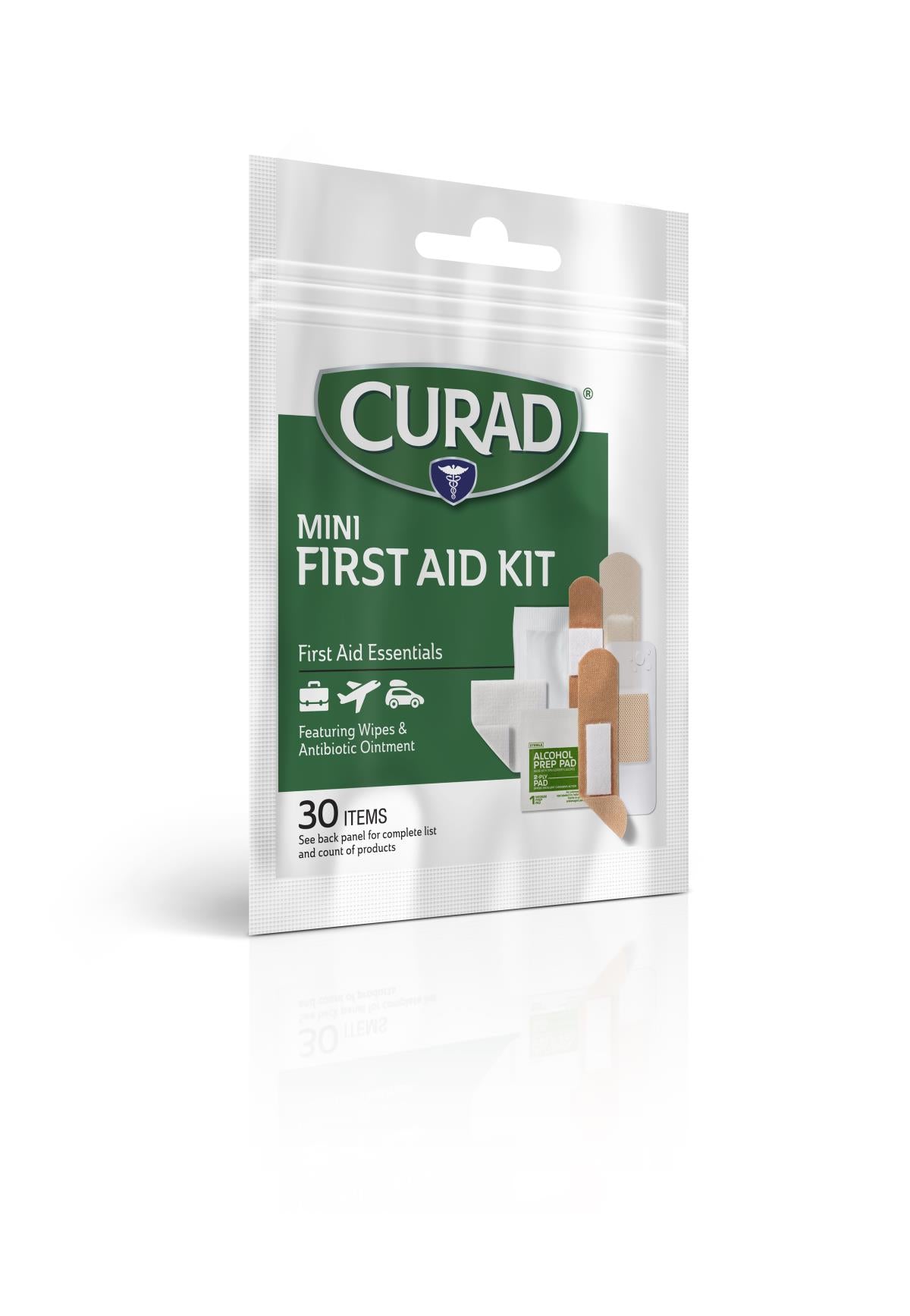 Curad Mini First Aid Kit, 30 Pieces, Each