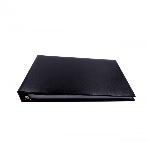 Black Deskset Check Binder