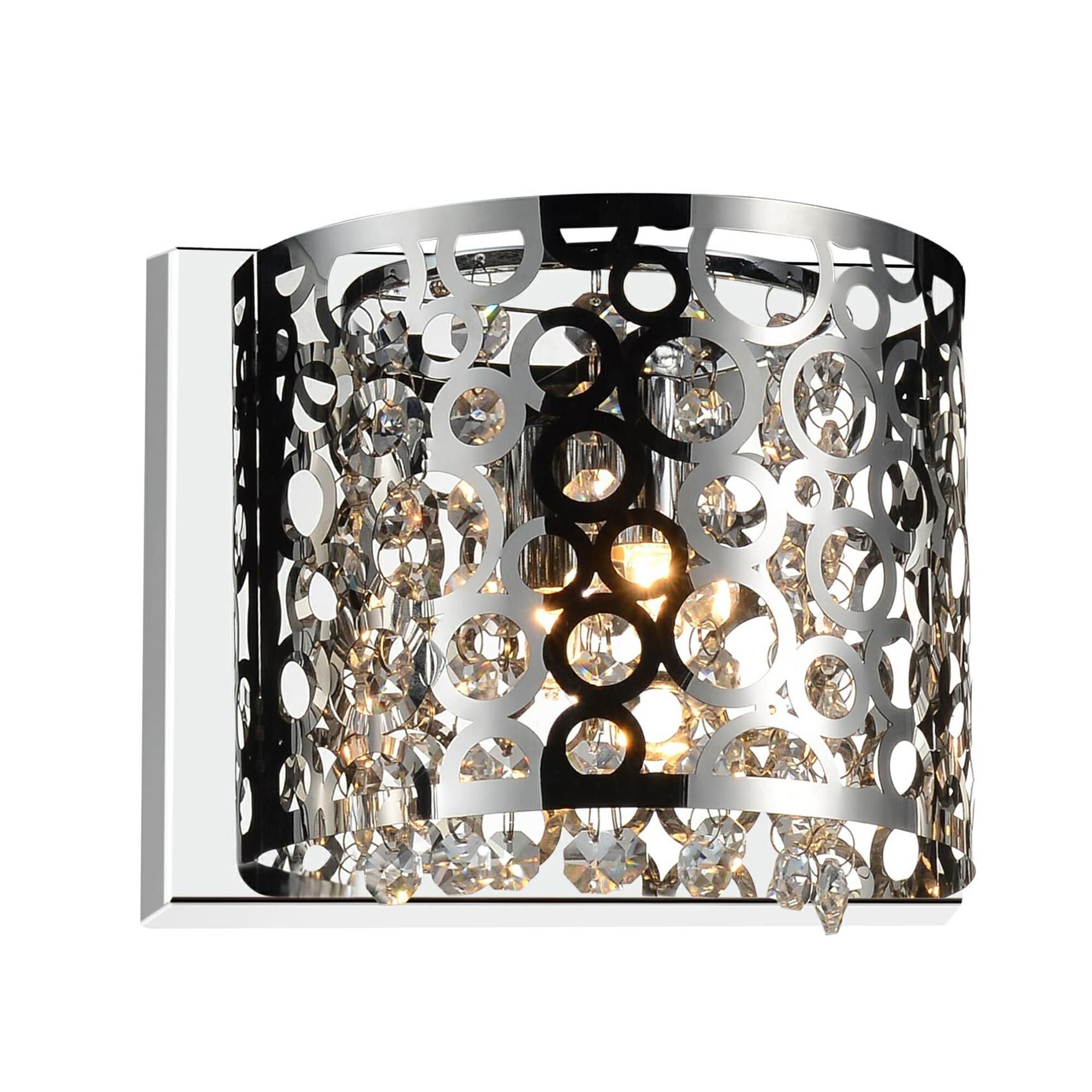 CWI Lighting Bubbles 9 Inch Wall Sconce Bubbles - 5536W9ST-R-1 - Modern Contemporary