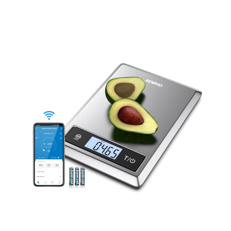 Calibra 1 Smart Nutrition Scale (Silver)
