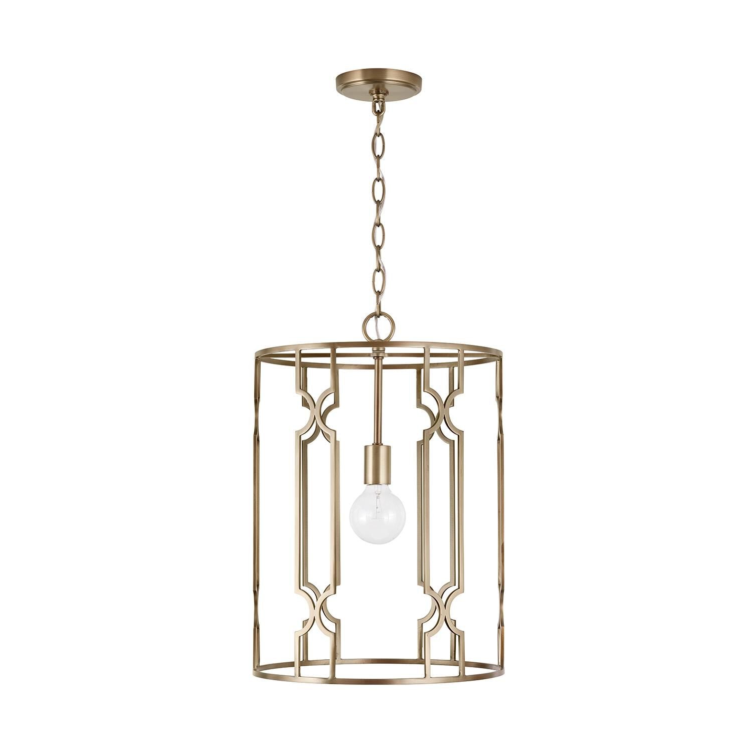 Capital Lighting Fixture Company Jordyn 14 Inch Cage Pendant Jordyn - 338911AD - Transitional