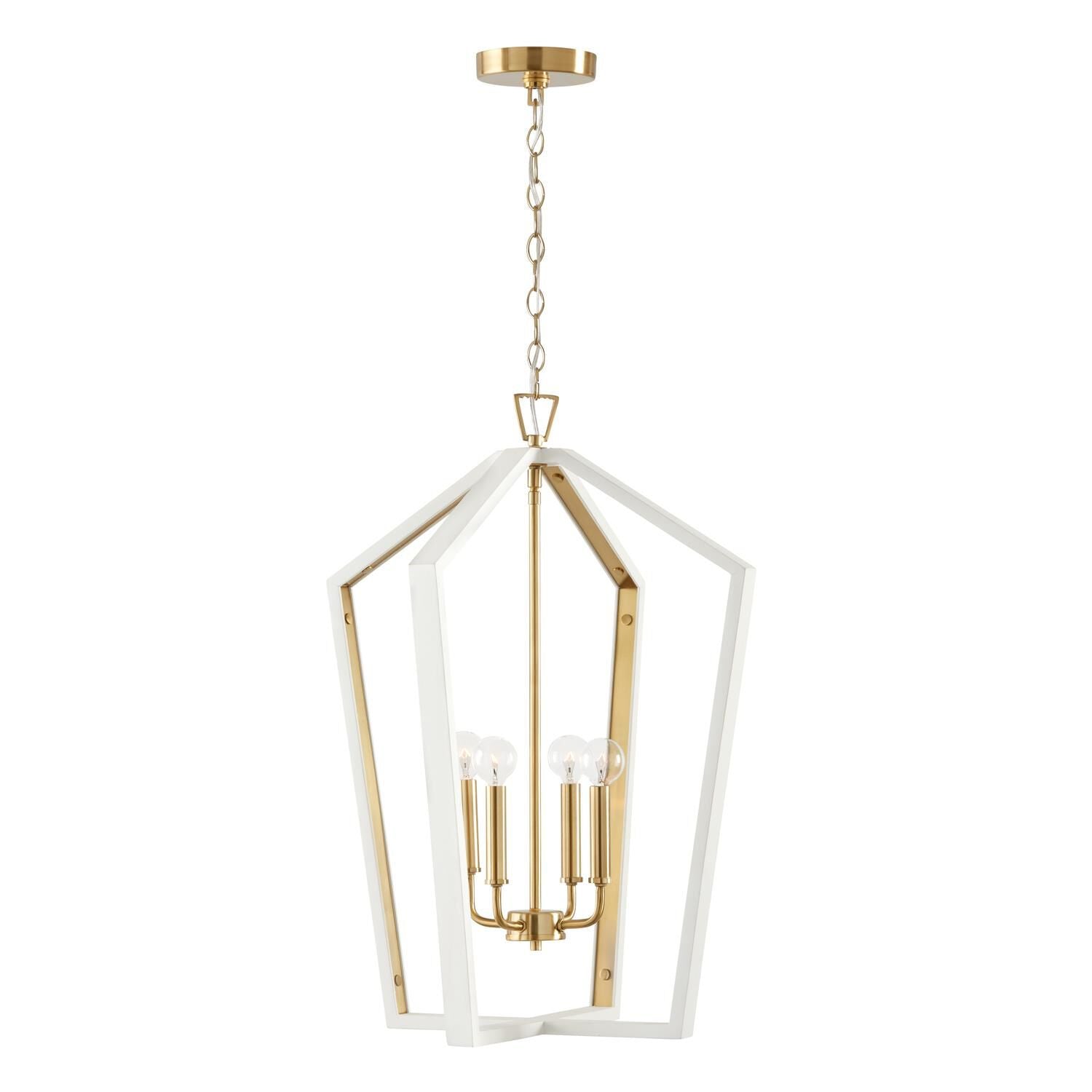 Capital Lighting Fixture Company Maren 20 Inch Cage Pendant Maren - 344541WM - Modern Contemporary