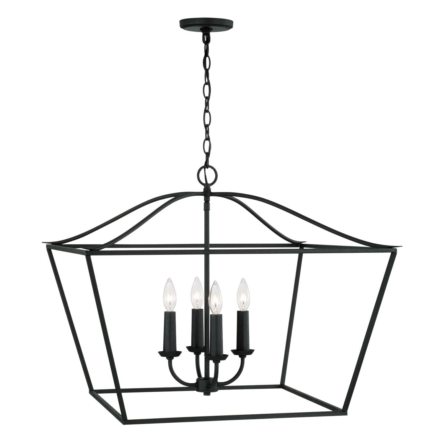 Capital Lighting Fixture Company Grady 38 Inch Cage Pendant Grady - 350641BI - Transitional