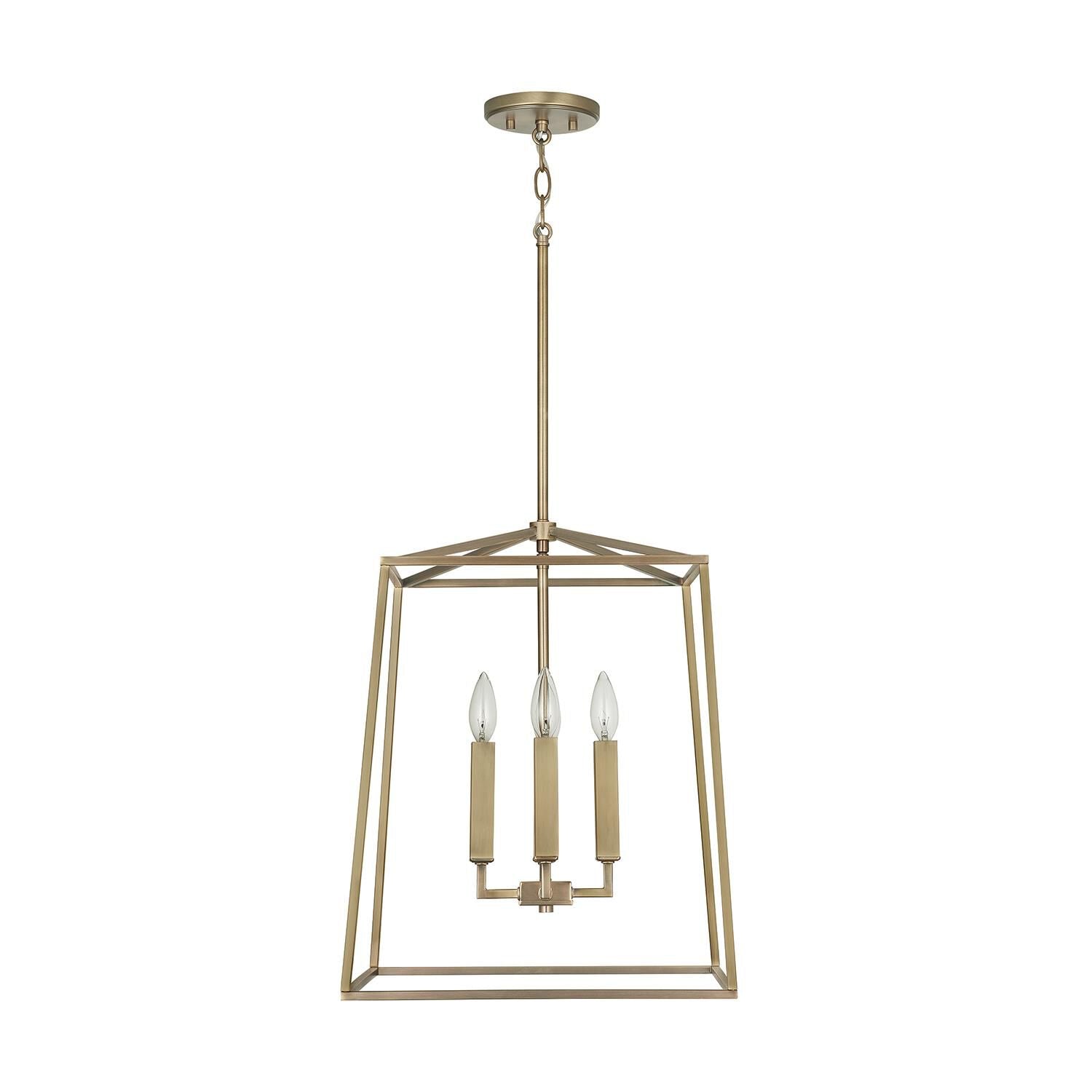 Capital Lighting Fixture Company Thea 16 Inch Cage Pendant Thea - 537642AD - Transitional