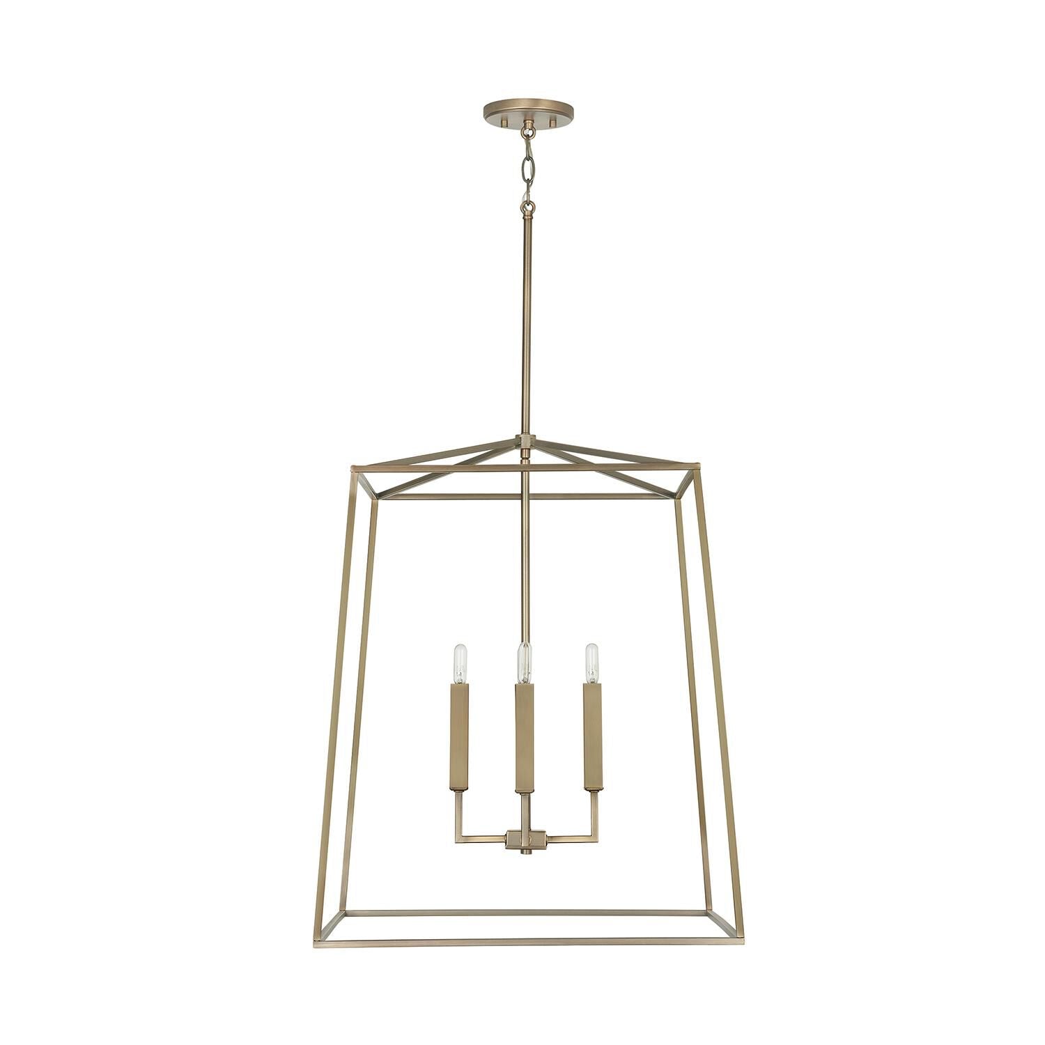 Capital Lighting Fixture Company Thea 22 Inch Cage Pendant Thea - 537643AD - Transitional