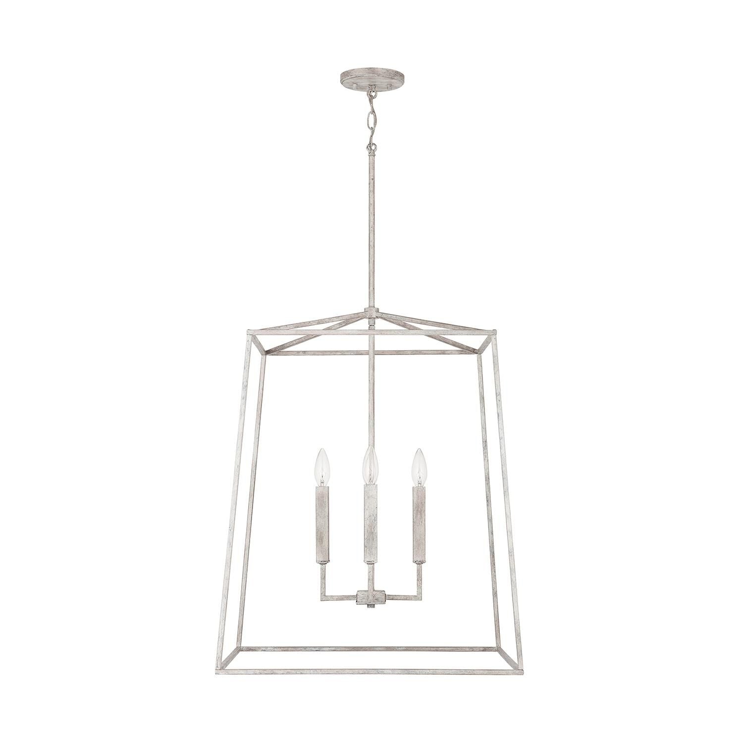 Capital Lighting Fixture Company Thea 22 Inch Cage Pendant Thea - 537643MS - Transitional