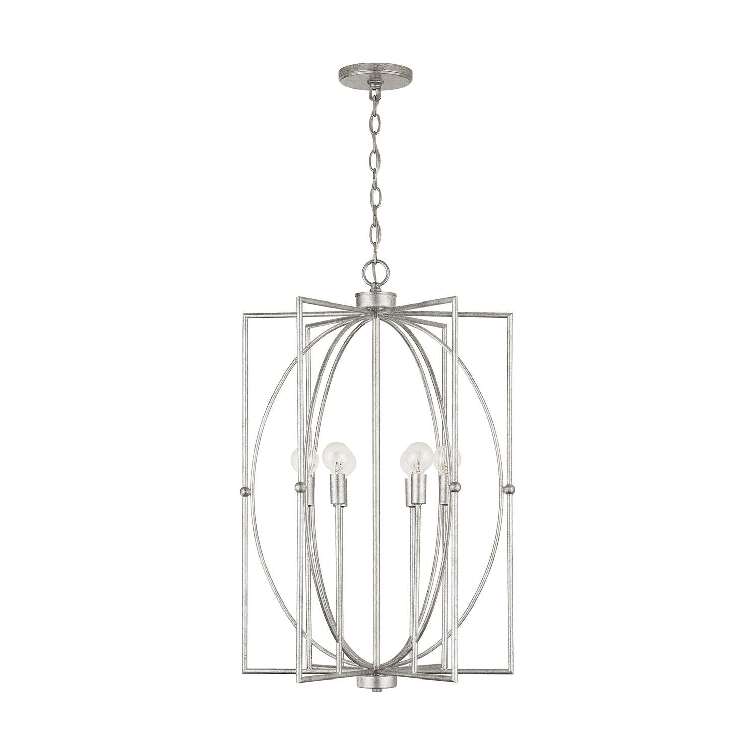 Capital Lighting Fixture Company Oran 18 Inch Cage Pendant Oran - 537961AS - Transitional