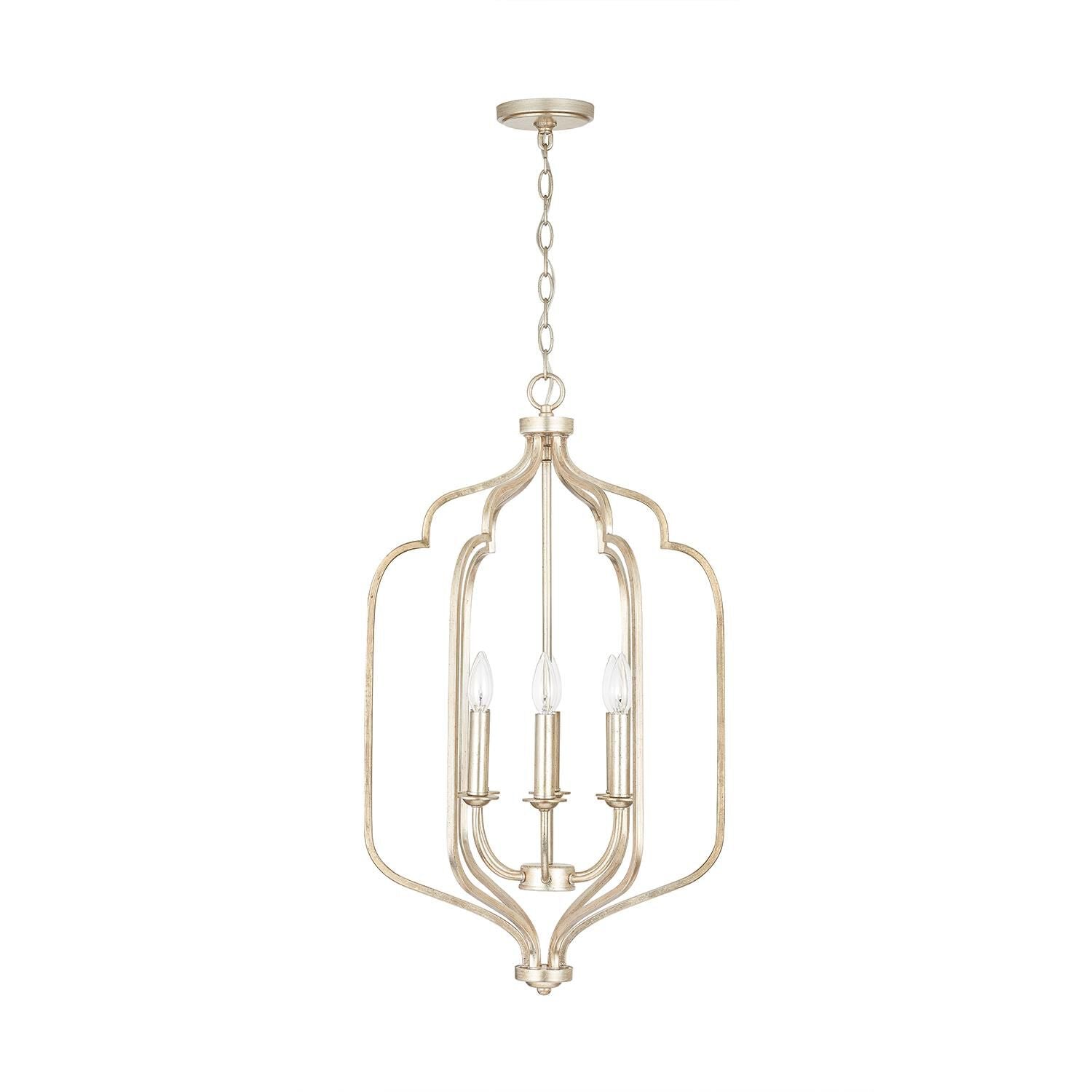 Capital Lighting Fixture Company Ophelia 18 Inch Cage Pendant Ophelia - 538761WG - Art Deco