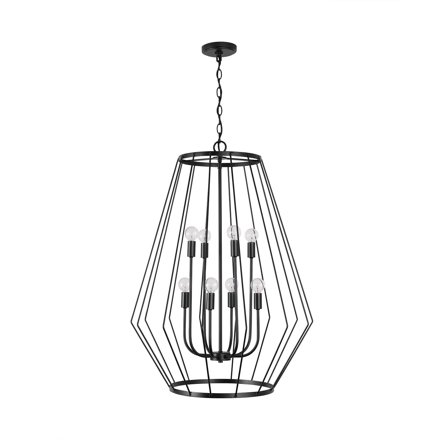 Capital Lighting Fixture Company Corey 24 Inch Cage Pendant Corey - 538881MB - Modern Contemporary