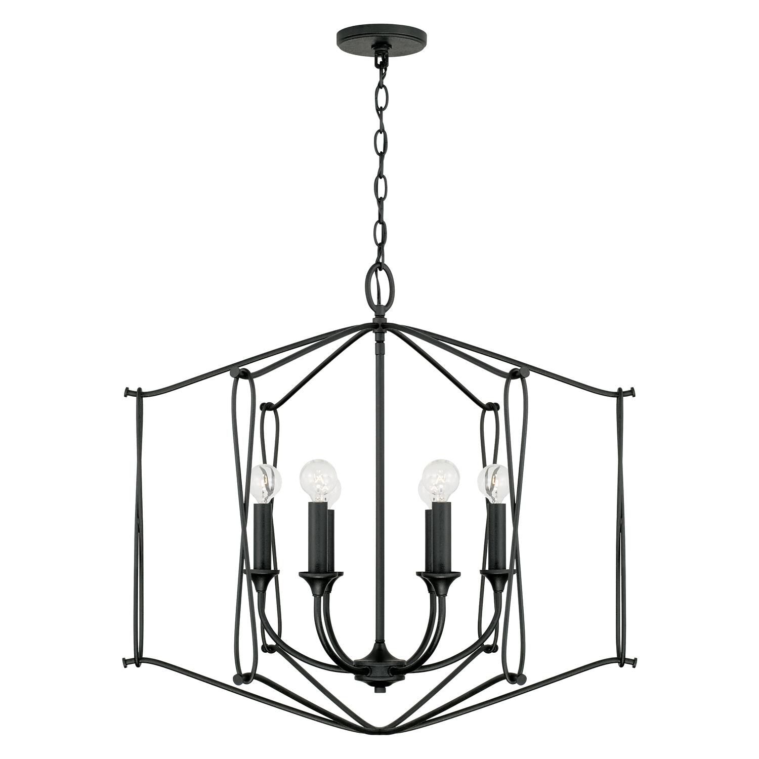 Capital Lighting Fixture Company Bentley 28 Inch Cage Pendant Bentley - 541661BI - Early American