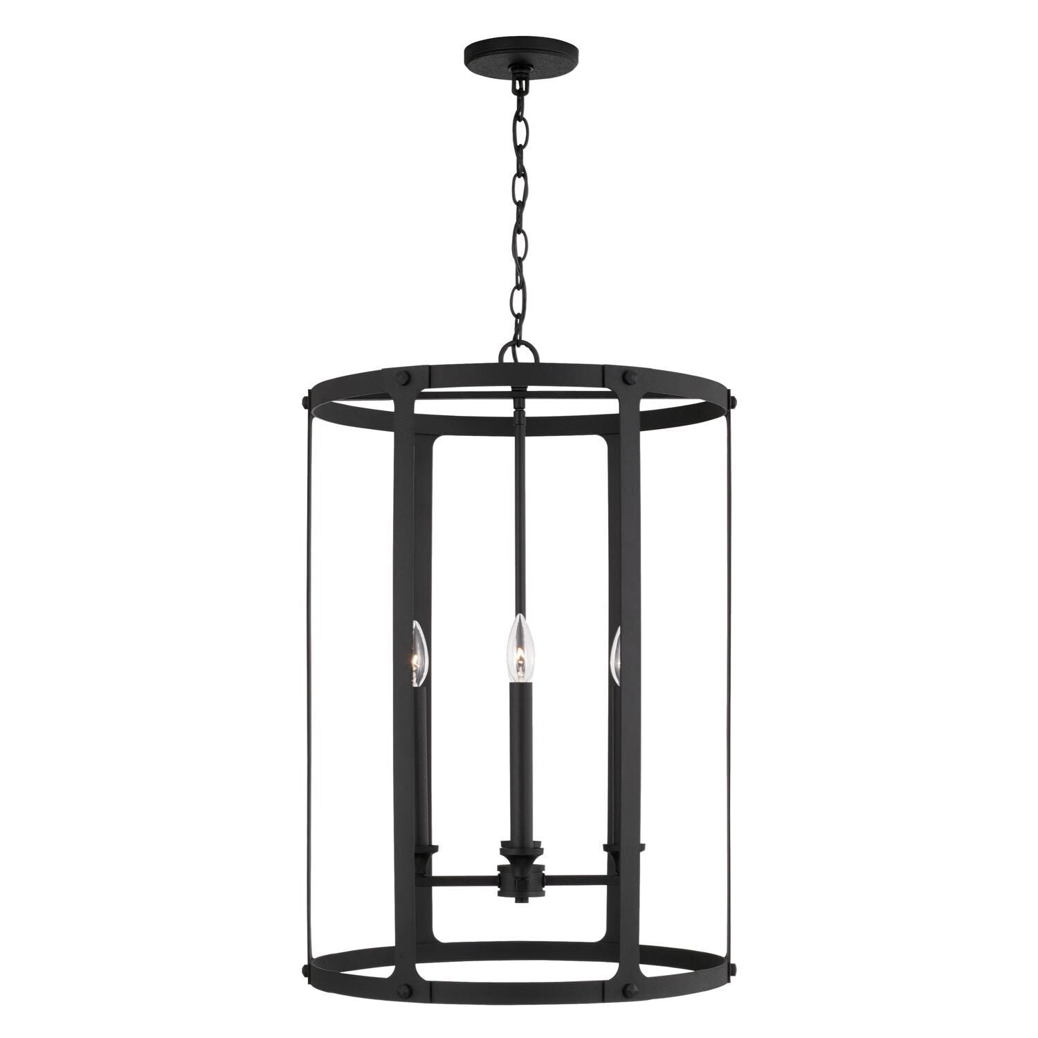 Capital Lighting Fixture Company Brennen 19 Inch Cage Pendant Brennen - 544941BI - Industrial