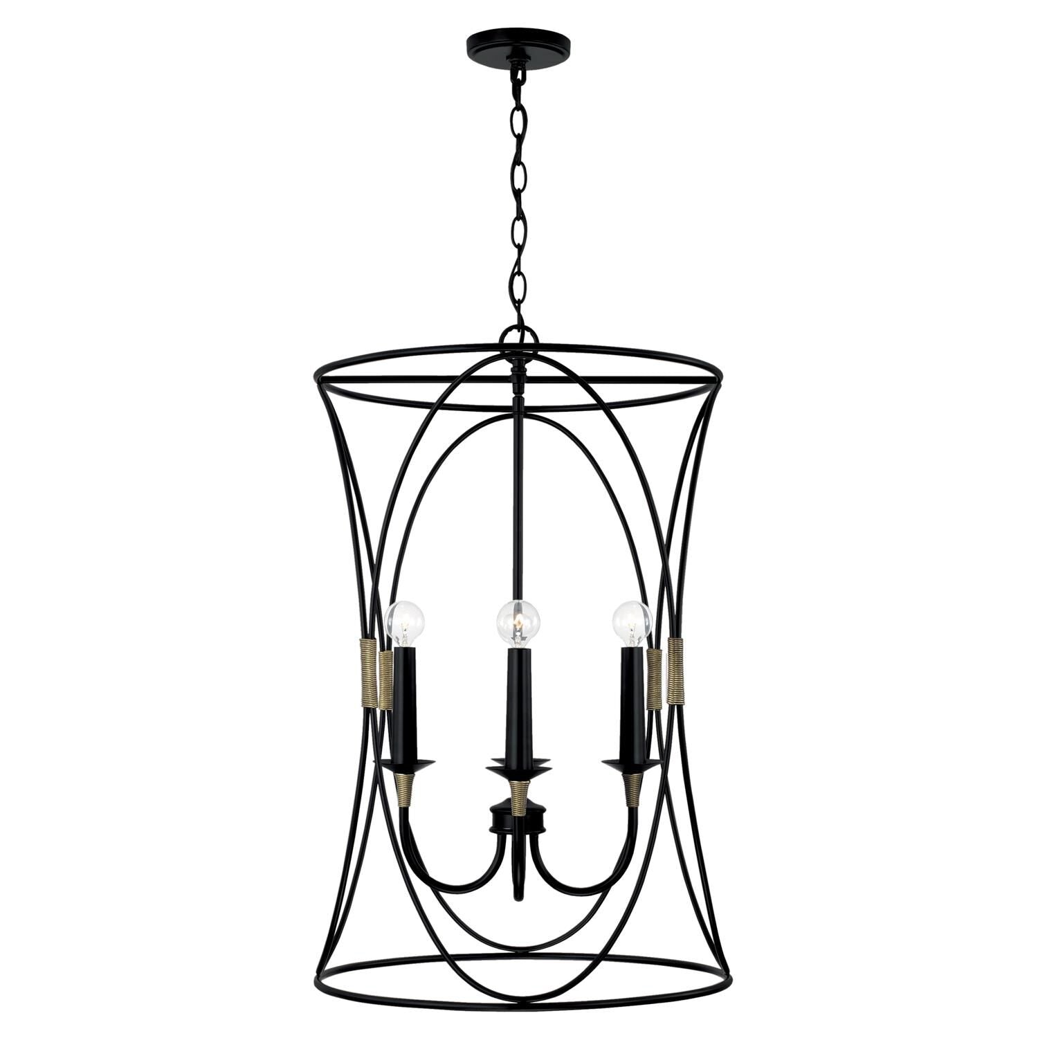 Capital Lighting Fixture Company Amara 19 Inch Cage Pendant Amara - 545641KB - Transitional