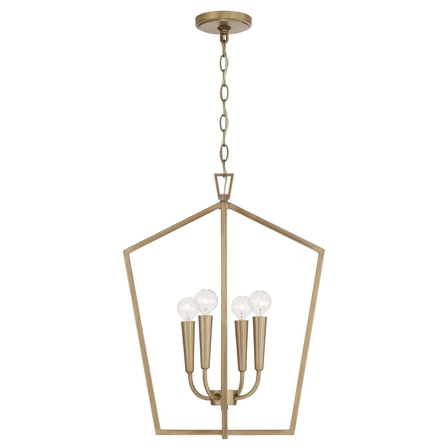 Capital Lighting Fixture Company Holden 16 Inch Cage Pendant Holden - 545941AD - Modern Contemporary