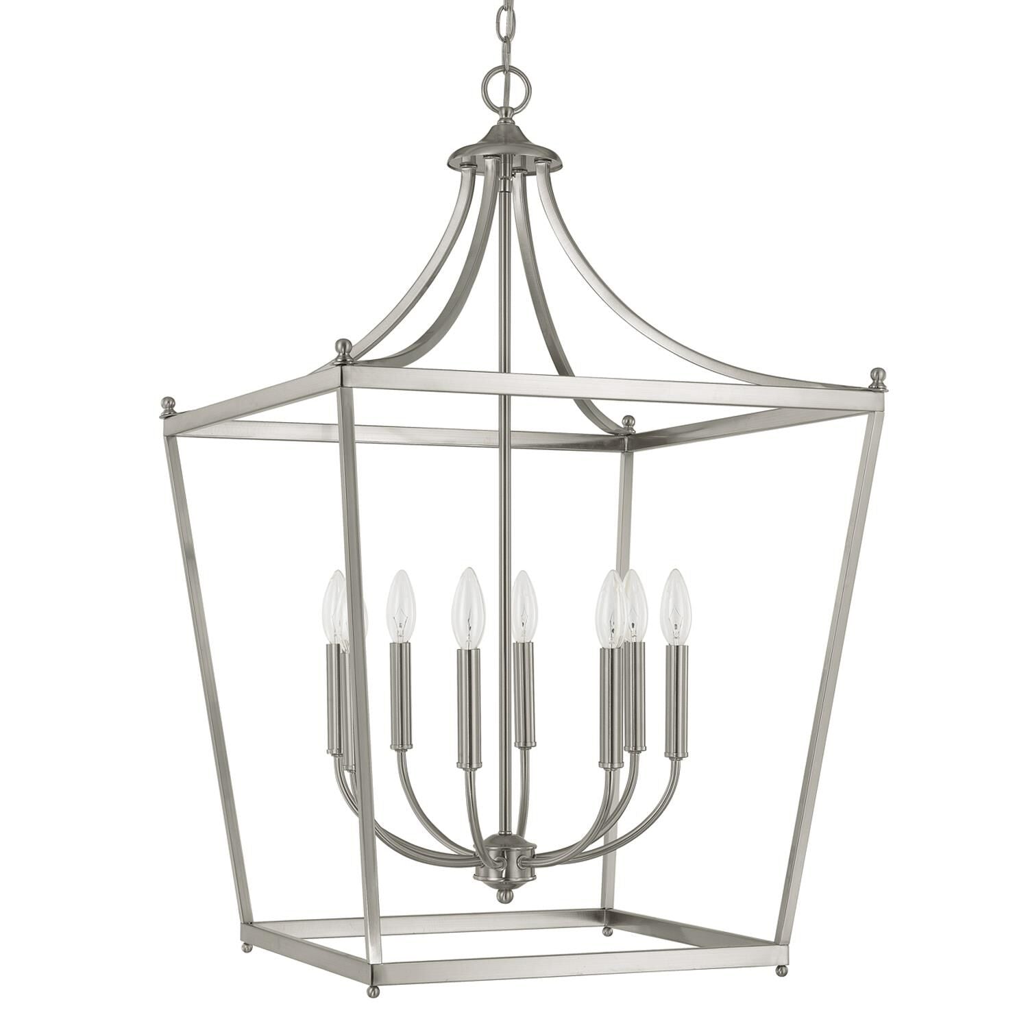 Capital Lighting Fixture Company Stanton 22 Inch Cage Pendant Stanton - 9553BN - Transitional
