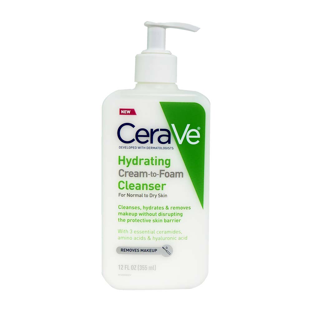 Hydrating Cream-to-foam Cleanser - 12oz