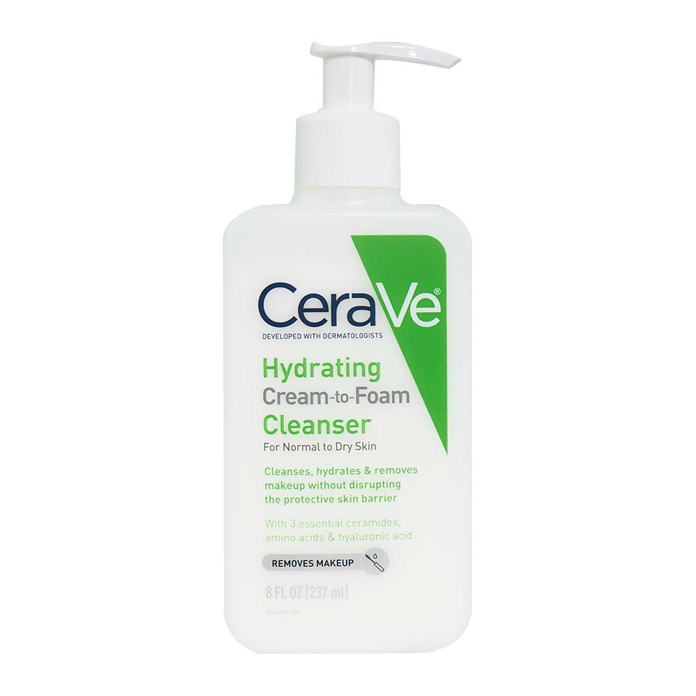 Hydrating Cream-to-foam Cleanser - 8oz