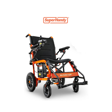 SuperHandy Foldable Aluminum Electric Wheelchair