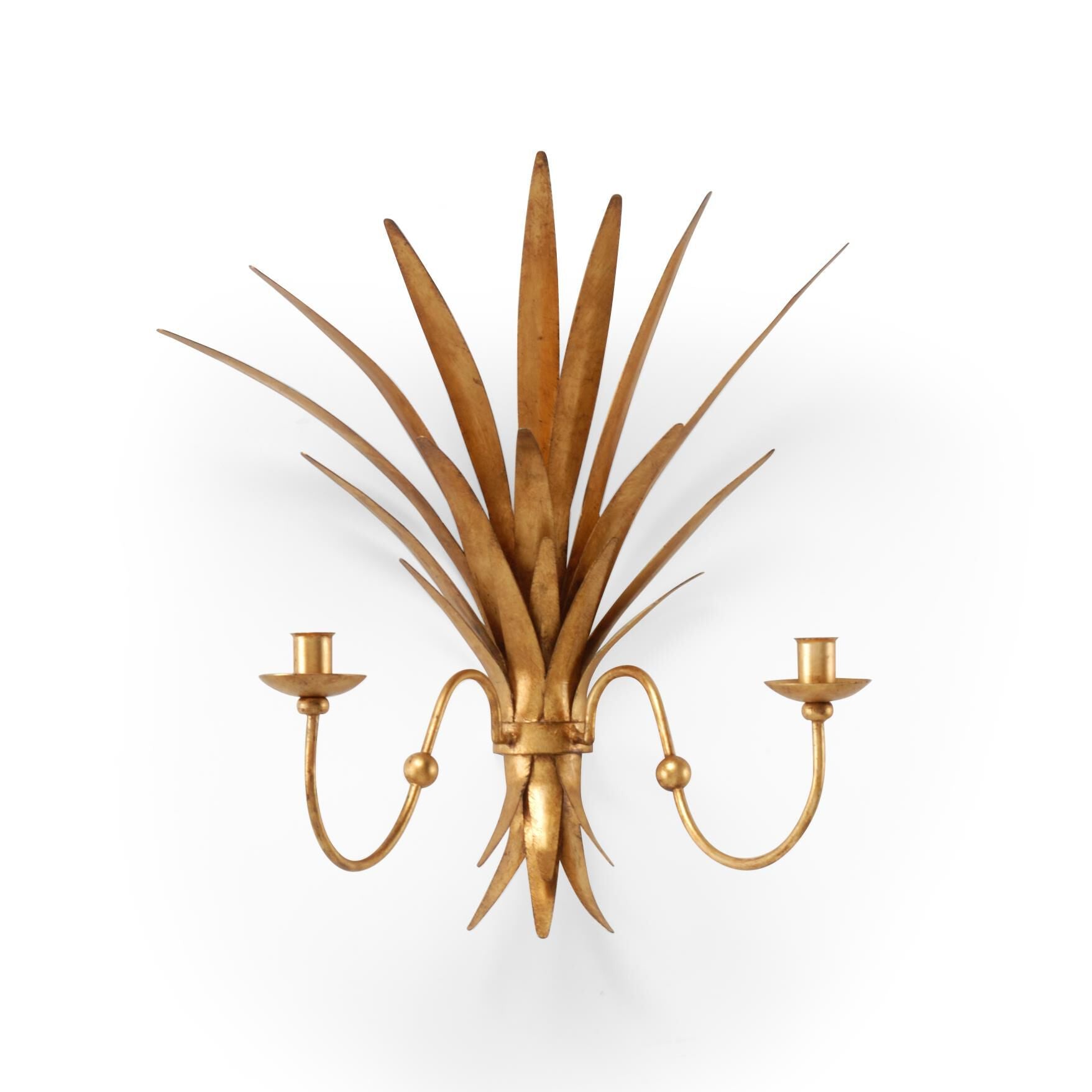 Chelsea House Wheat Wall Candle Sconce Wheat - 381633