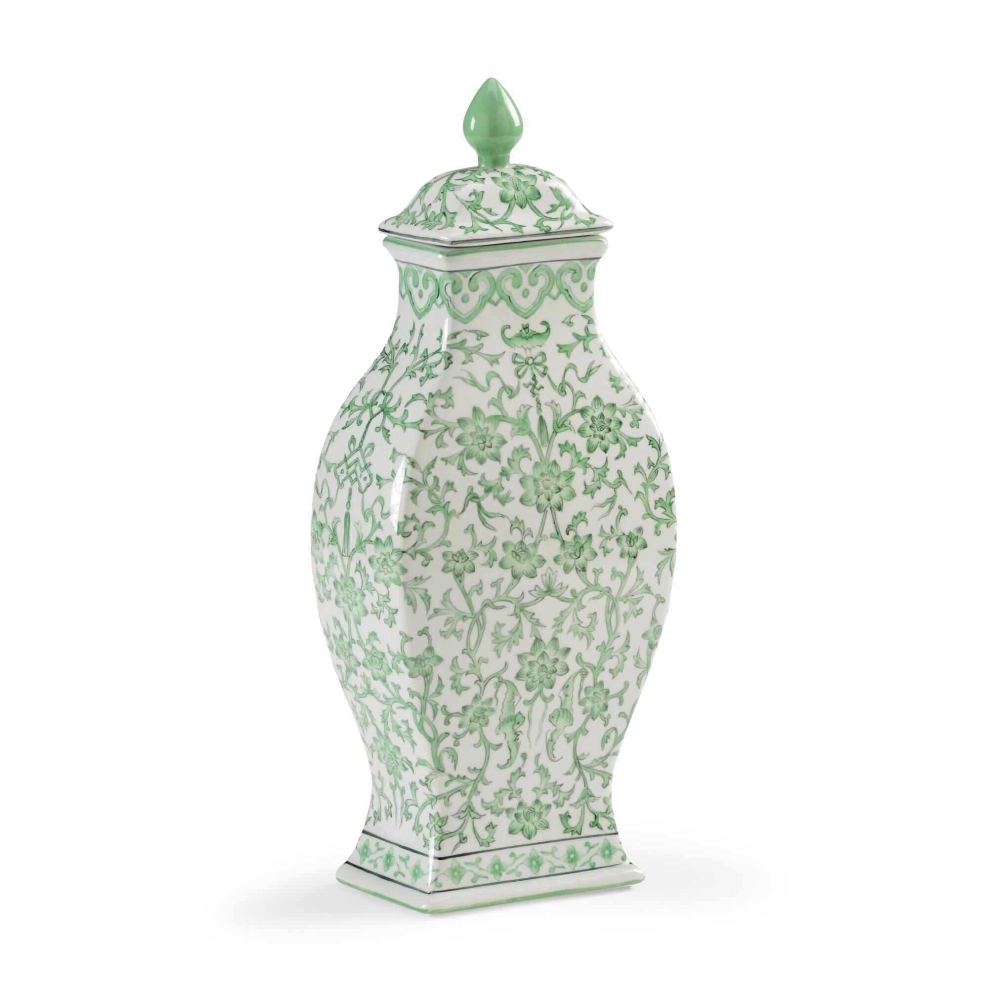 Chelsea House Green Vase-Urn Green - 382580