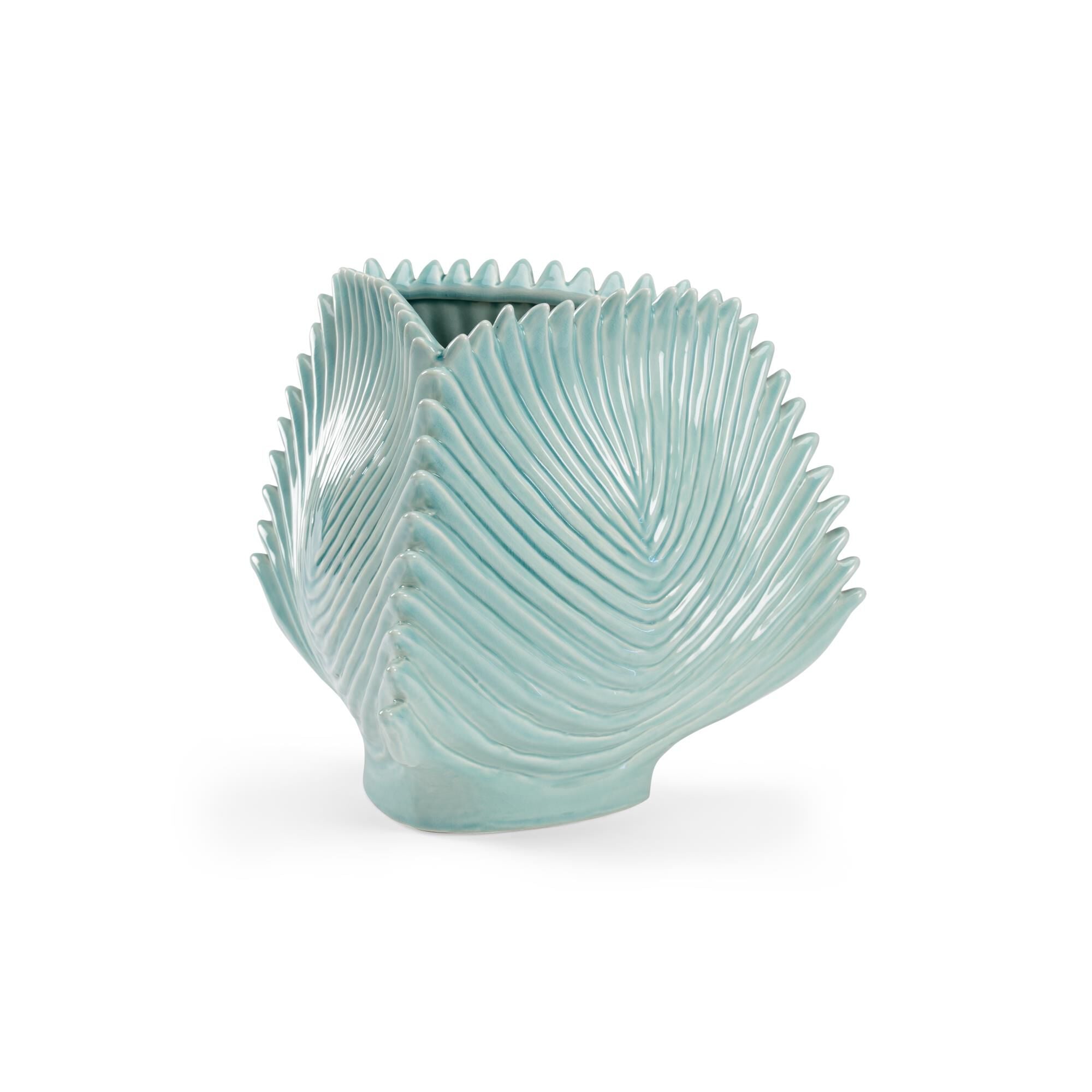 Chelsea House Palm Leaf Vase-Urn Palm Leaf - 383526
