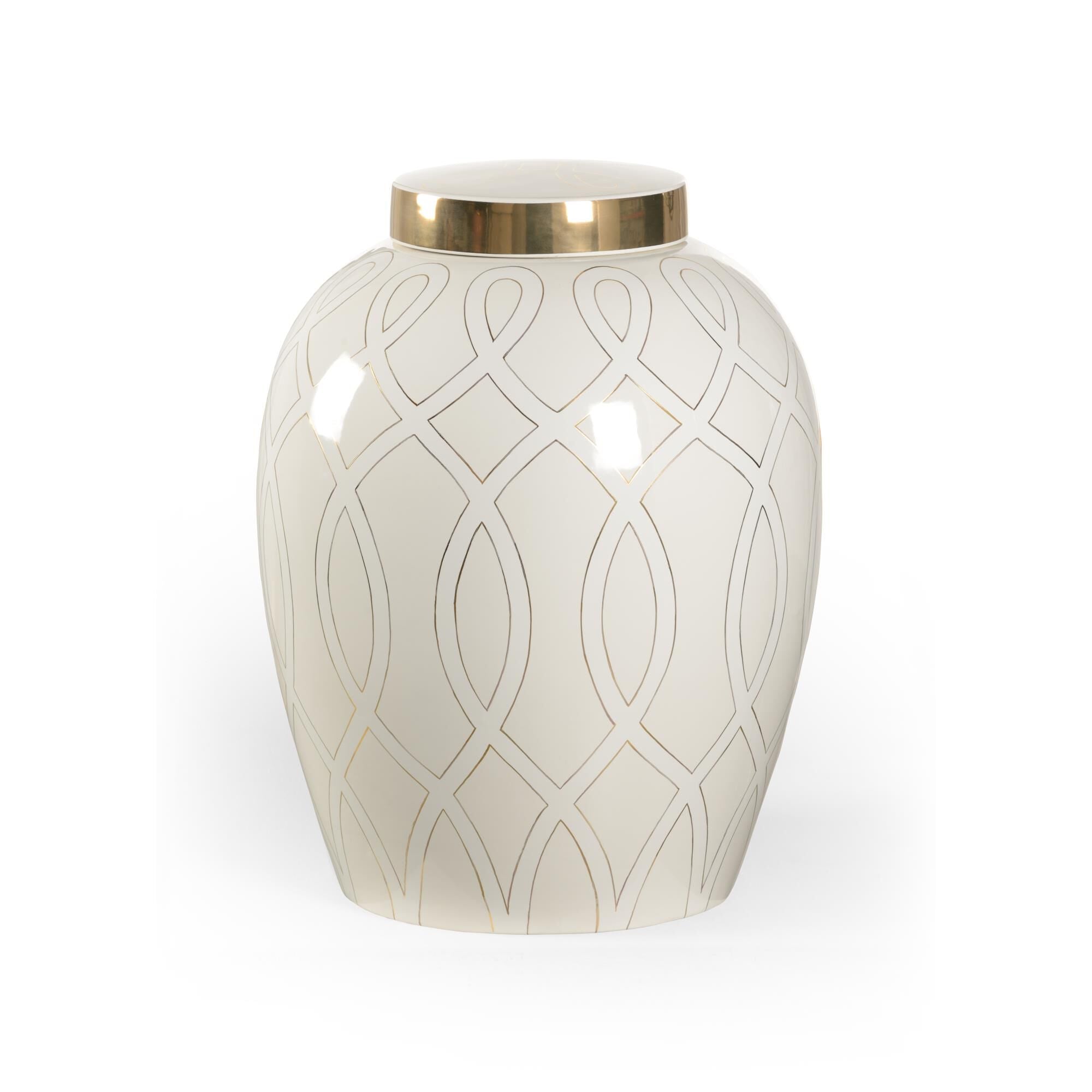Chelsea House Sarah Ginger Vase-Urn Sarah Ginger - 384908 - Transitional