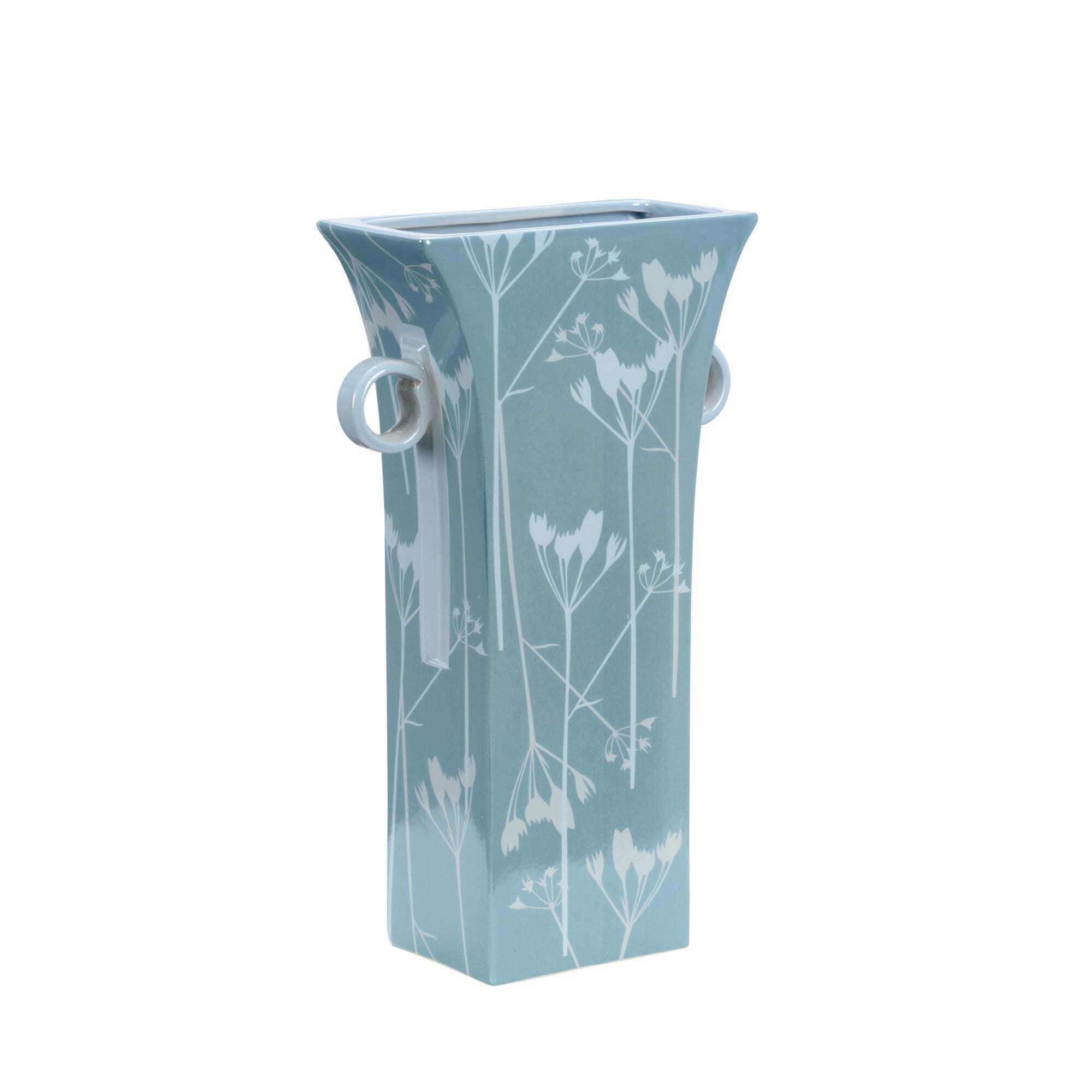 Chelsea House Eden Vase - Blue Vase-Urn Eden - 385067 - Transitional