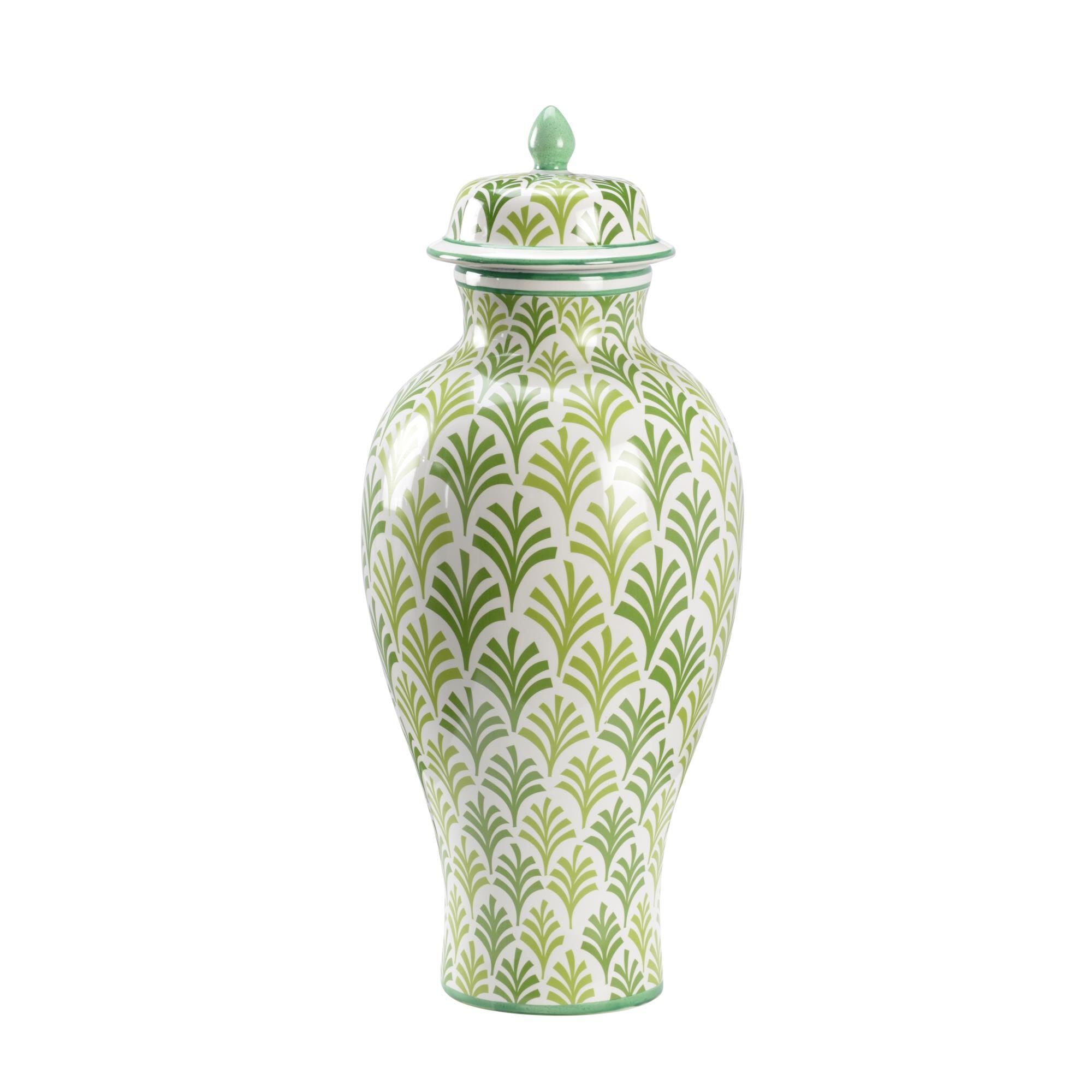 Chelsea House Matisse Urn - Green Vase-Urn Matisse - 385107 - Transitional