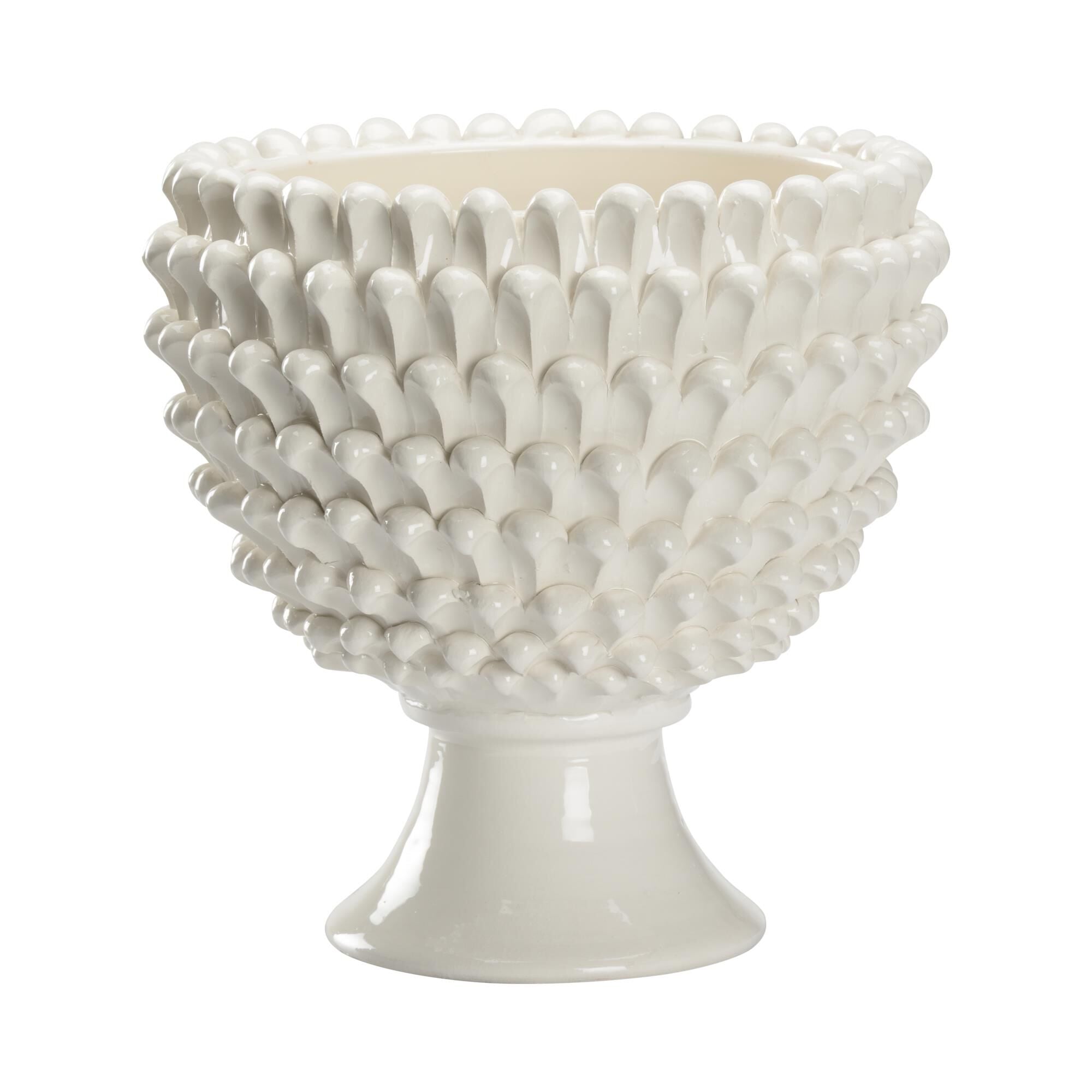 Chelsea House Flowered Vase-Urn Flowered - 385849 - Modern Contemporary