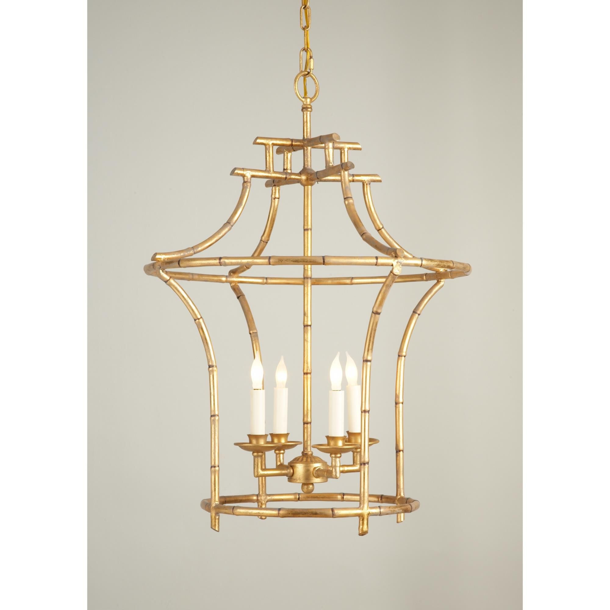 Chelsea House 20 Inch Cage Pendant - 68030 - Tropical