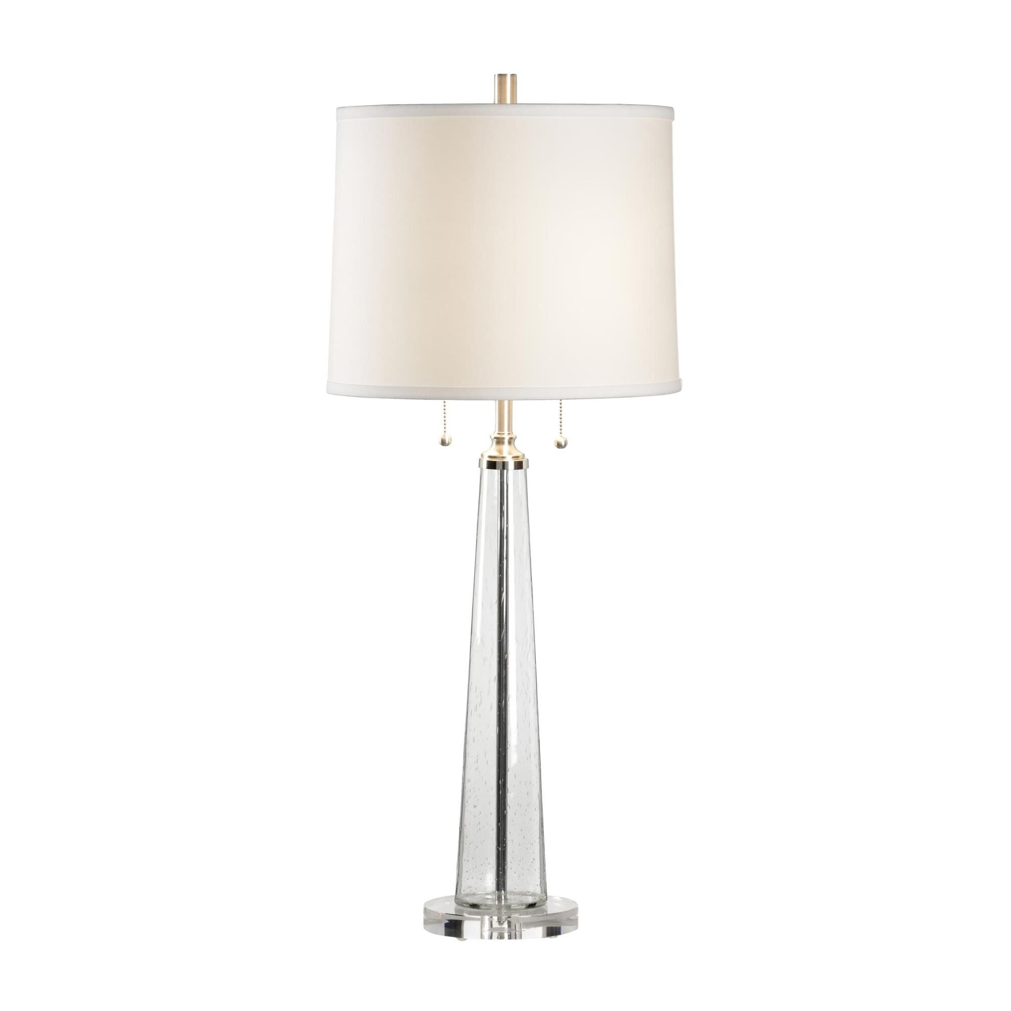 Chelsea House Bubble Glass Table Lamp Bubble Glass - 68528 - Transitional