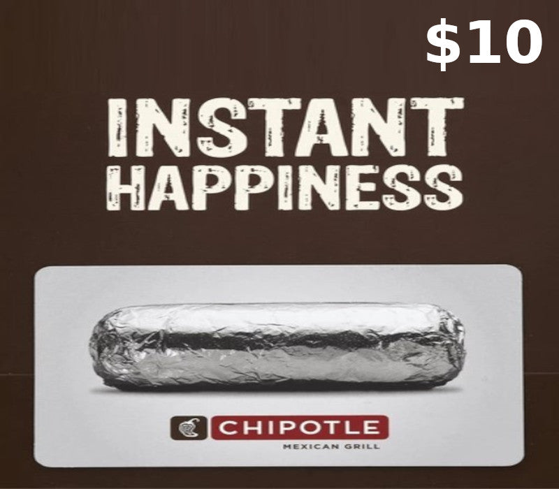 Chipotle $10 Gift Card US