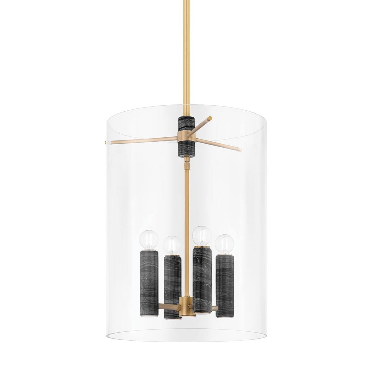 Corbett Lighting Adonis 16 Inch Cage Pendant Adonis - 359-22-VB - Modern Contemporary
