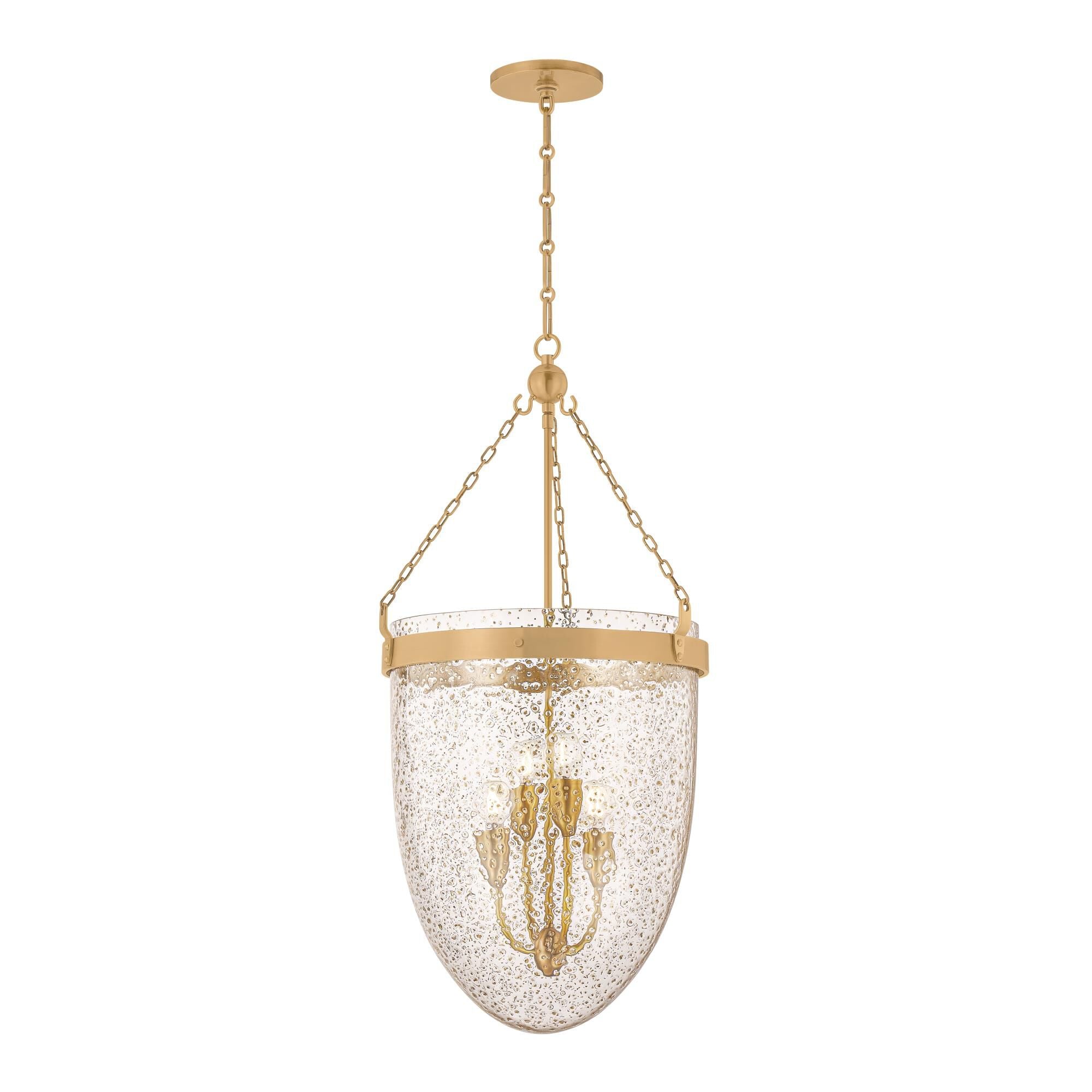 Corbett Lighting Angus 16 Inch Cage Pendant Angus - 487-16-VB - Modern Contemporary