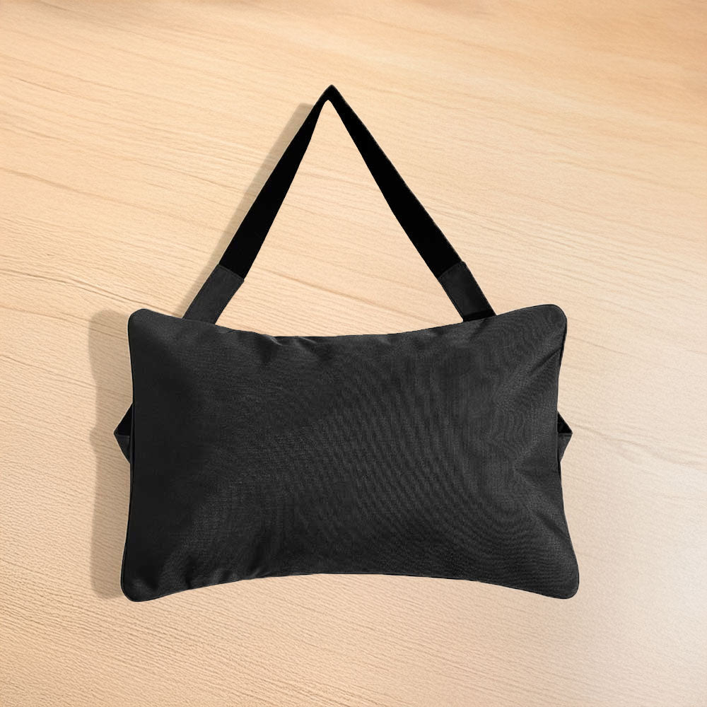 CorduraTech Waterproof Anti-Scratch Dog Bed Cover Or Pillow Set - EverShield, Black-Pillow - M