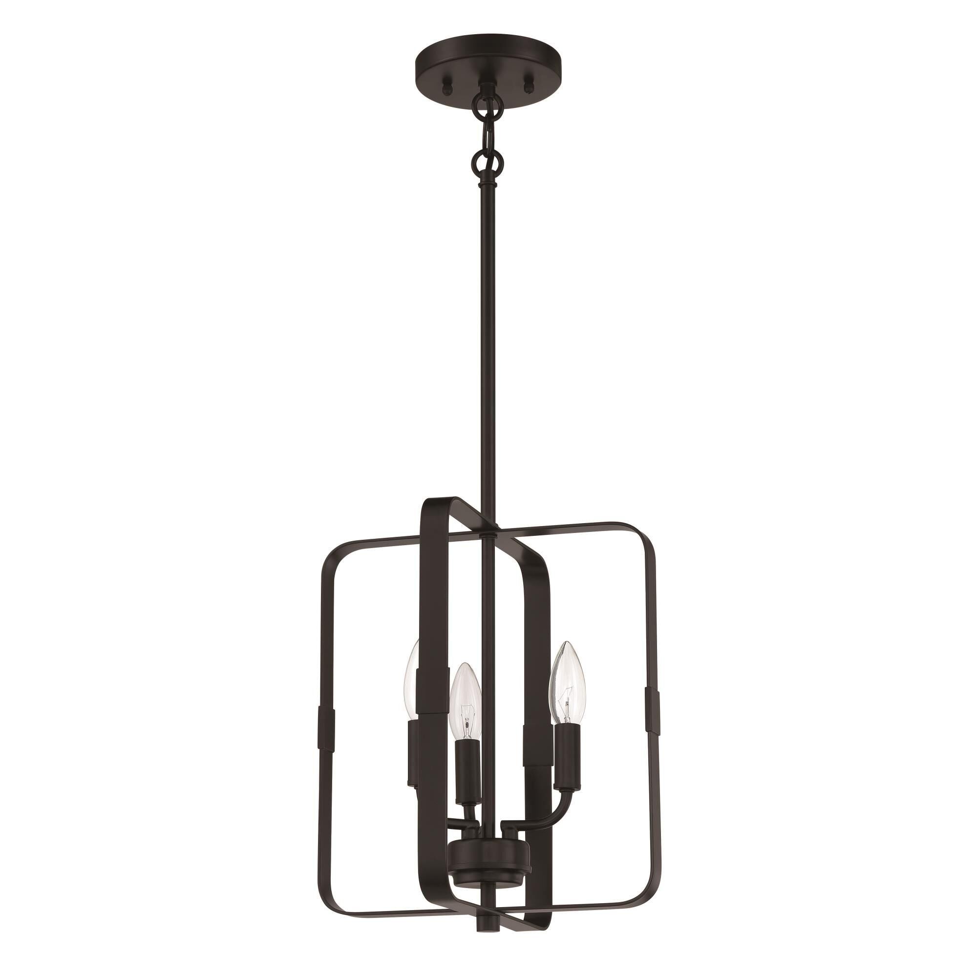 Craftmade Stowe 12 Inch Cage Pendant Stowe - 56033-FB - Transitional