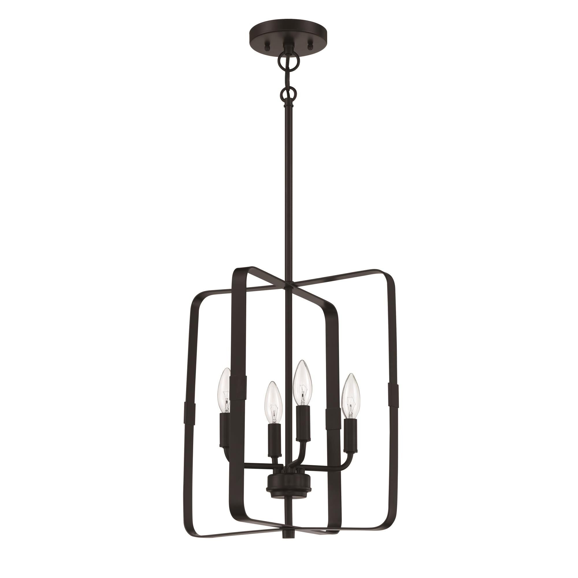 Craftmade Stowe 15 Inch Cage Pendant Stowe - 56034-FB - Transitional