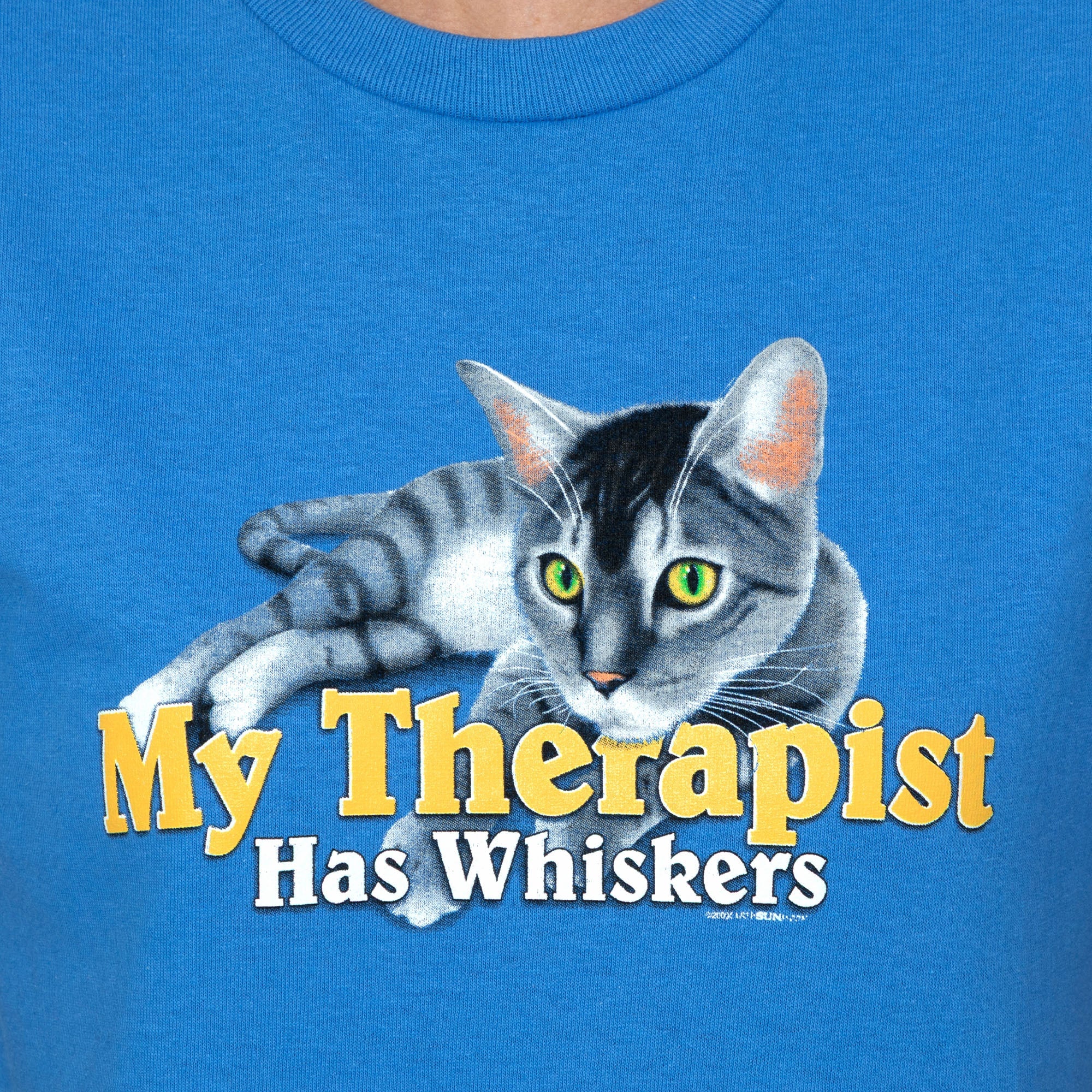 Cat Therapist T-Shirt - S