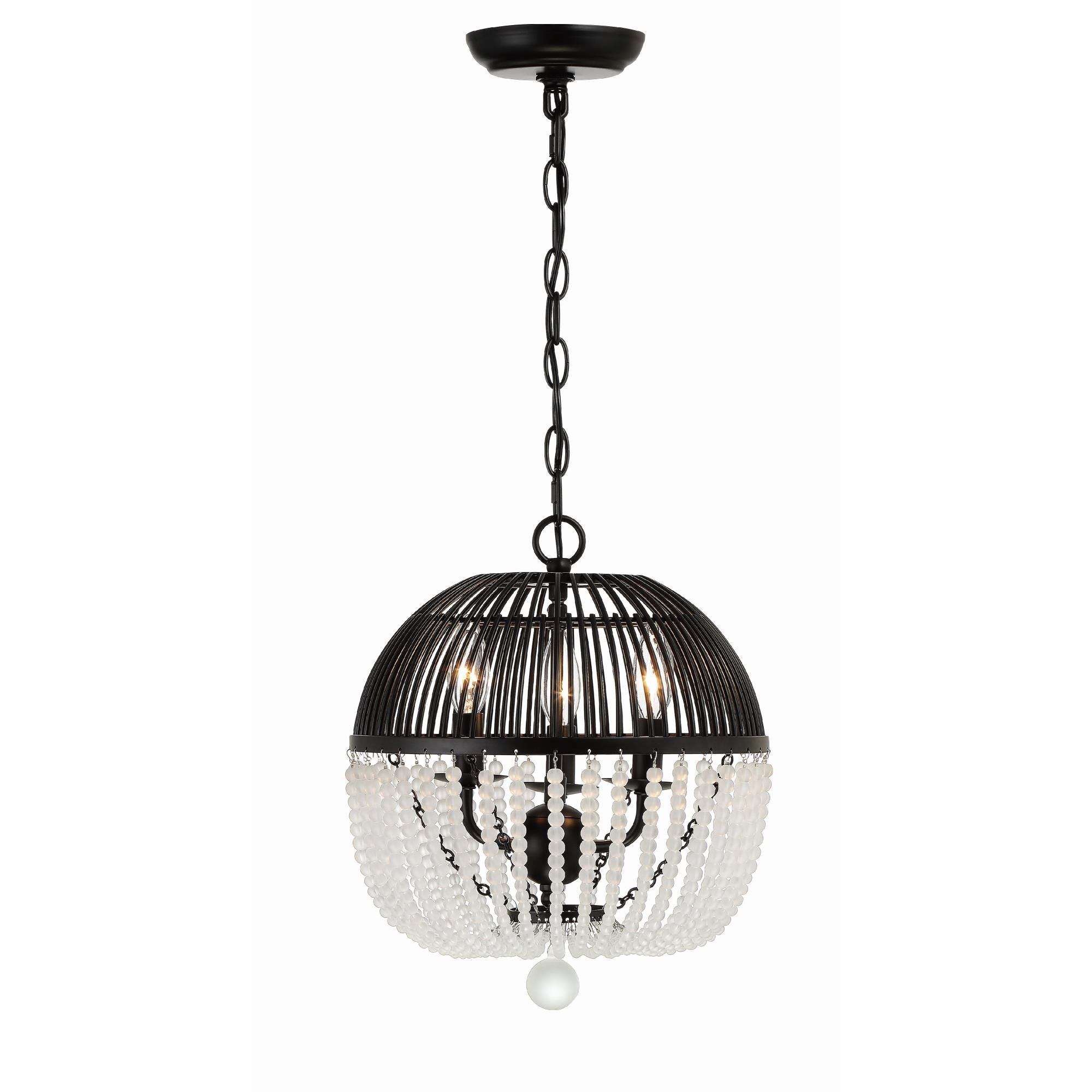 Crystorama Duval 12 Inch Mini Chandelier Duval - DUV-623-MK - Art Deco